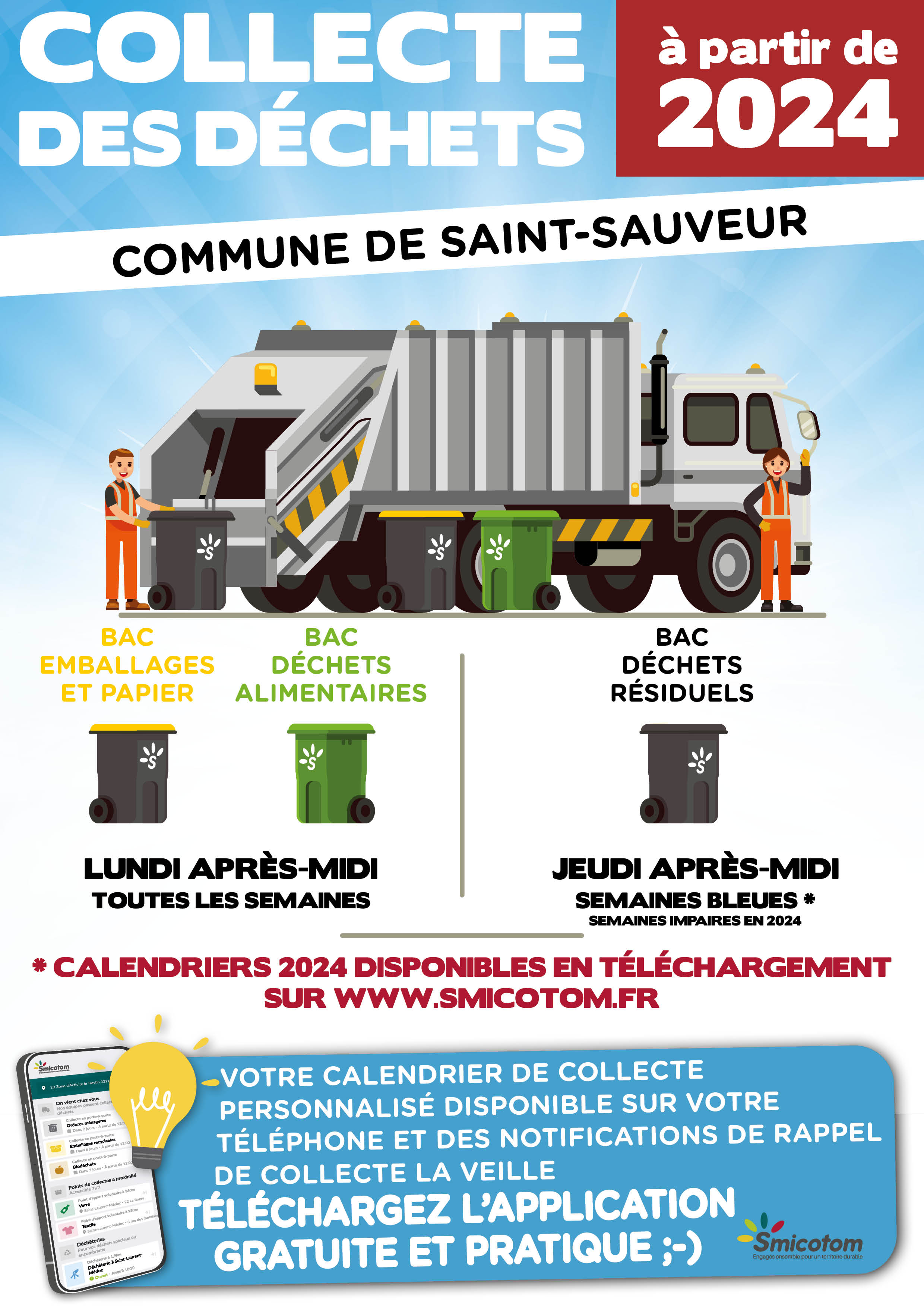 AFFICHES PLANNING PAR COMMUNE ST SAUVEUR