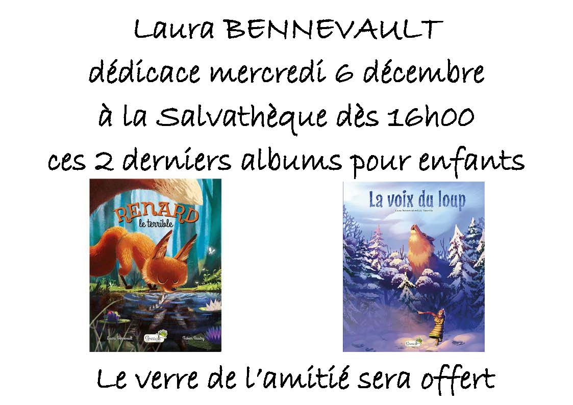 Laura BENNEVAULT ddicace