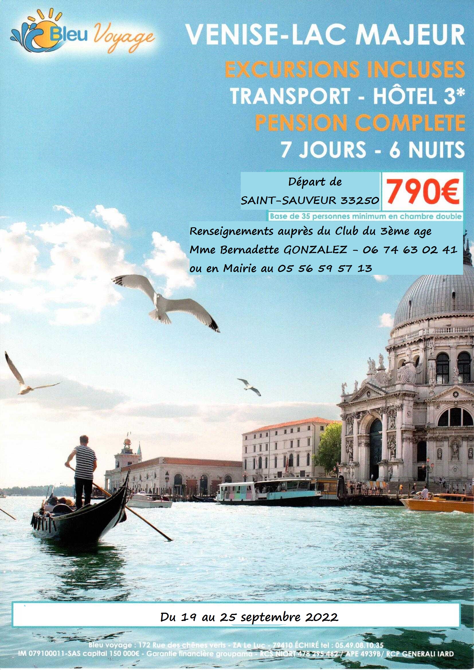 Proposition VENISE2 Page 1 Bernadette
