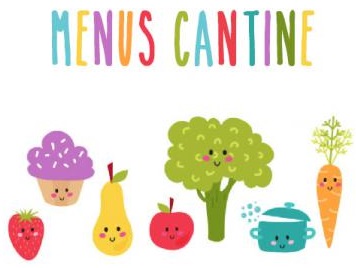 menus cantine